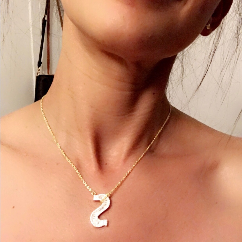 Silver 925 necklace with letter “S”